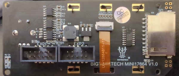 Ecran mini 12864 pour imprimante 3D Bigtreetech - Letmeknow